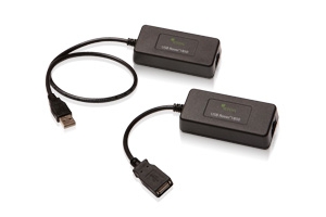 Icron USB Rover 1850 Netwerkzender & -ontvanger Zwart