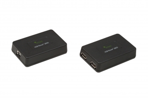 Icron USB Rover 2850 Netwerkzender & -ontvanger Zwart