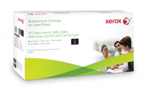 Xerox Zwarte toner cartridge. Gelijk aan HP Q6000A. Compatibel met HP Colour LaserJet 1600, Colour LaserJet 2600/2605, Colour LaserJet CM1015/1017 MFP