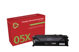 Everyday ™ Mono Remanufactured Toner van Xerox compatible met HP 05X (CE505X), High capacity