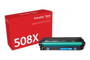 Everyday Cyaan Toner compatibel met HP 508X (CF361X), Hoge capaciteit