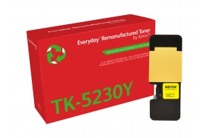 Everyday™ Geel Remanufactured Toner van Xerox compatible met Kyocera (TK-5230Y), Standaard capaciteit
