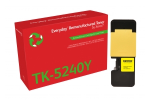 Everyday™ Geel Remanufactured Toner van Xerox compatible met Kyocera (TK-5240Y), Standaard capaciteit