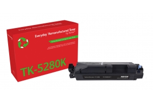 Everyday™ Zwart Remanufactured Toner van Xerox compatible met Kyocera (TK-5280K), Standaard capaciteit