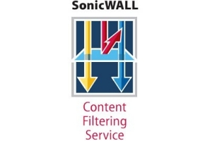SonicWall Content Filtering Service Firewall Meertalig 1 jaar