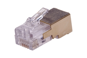 Axis 01182-001 kabel-connector RJ-12 Goud, Wit
