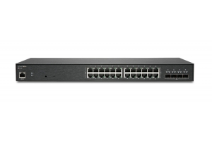 SonicWall SWS14-24 Managed L2 Gigabit Ethernet (10/100/1000) 1U Zwart