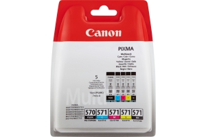 Canon 0372C004 inktcartridge 5 stuk(s) Origineel Normaal rendement Foto zwart, Foto cyaan, Zwart, Fotogeel, Foto magenta