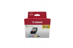 Canon 0386C008 inktcartridge 4 stuk(s) Origineel Zwart, Cyaan, Magenta, Geel