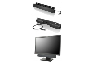 Lenovo USB Soundbar Zwart 2.0 kanalen 2,5 W