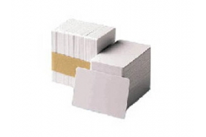 Zebra Premier PVC Card, 30 mil Low Coercivity Mag. Stripe (5 packs x 100)