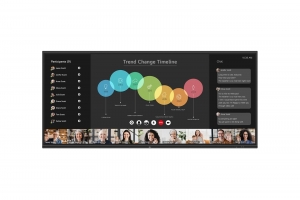 LG 105TR5WP-B interactief whiteboard 2,67 m (105") 5120 x 2160 Pixels Touchscreen Zwart
