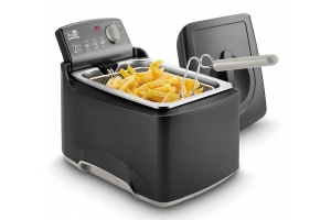 Fritel Turbo SF 4176 Enkel 3 l Vrijstaand 2300 W Frituurpan Antraciet, Zwart