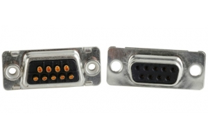 Conec 164A10049X kabel-connector D-SUB 37-pin Zwart, Zilver