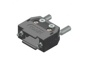 Conec 165X10139XE kabel-connector D-SUB Zwart