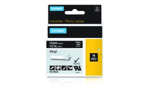 DYMO 1805435 labelprinter-tape Wit op zwart