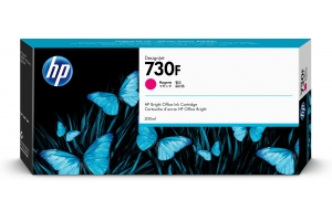 HP 730F magenta DesignJet-inktcartridge, 300 ml