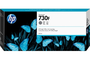 HP 730F grijze DesignJet-inktcartridge, 300 ml