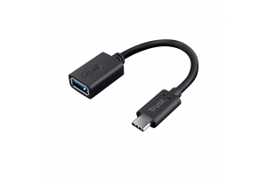 Trust Calyx - USB-C naar USB-A adapter - Zwart