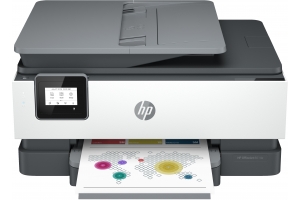 HP OfficeJet HP 8014e All-in-One-printer, Kleur, Printer voor Home, Printen, kopiëren, scannen, HP+; Geschikt voor HP Instant Ink; Automatische documentinvoer; Dubbelzijdig afdrukken