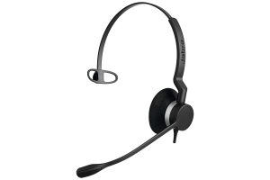 Jabra 2383-820-109 hoofdtelefoon/headset Bedraad Hoofdband Kantoor/callcenter Bluetooth Zwart