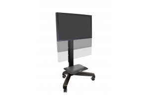 Ergotron Neo-Flex Mobile MediaCenter VHD Zwart Vlakke paneel Multimediawagentje