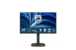 Philips 3000 series 24B2U3301D/00 computer monitor 61,2 cm (24.1") 1920 x 1200 Pixels WUXGA LCD Zwart