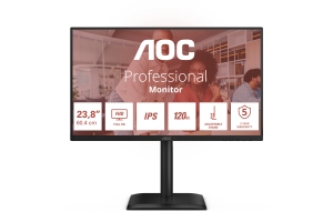 AOC 24E4U computer monitor 60,5 cm (23.8") 1920 x 1080 Pixels Full HD LED Zwart