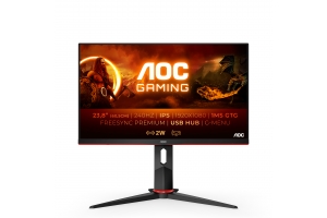 AOC G2 24G2ZU/BK LED display 60,5 cm (23.8") 1920 x 1080 Pixels Full HD Zwart, Rood