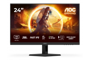 AOC G4 24G4HRE computer monitor 60,5 cm (23.8") 1920 x 1080 Pixels Full HD LED Zwart, Rood