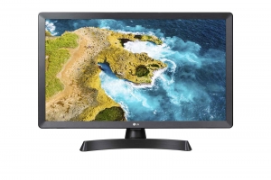 LG HD 24TQ510S-PZ tv 59,9 cm (23.6") Smart TV Wifi Zwart, Grijs 250 cd/m²