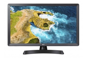 LG HD 24TQ510S-PZ tv 59,9 cm (23.6") Smart TV Wifi Zwart, Grijs 250 cd/m²