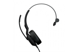 Jabra Evolve2 50 Headset Bedraad en draadloos Hoofdband Kantoor/callcenter USB Type-A Bluetooth Zwart