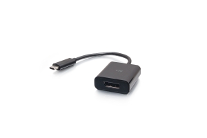 C2G USB-C naar DisplayPort-adapterconverter - 4K 60Hz - zwart
