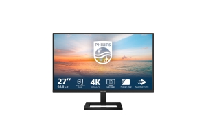 Philips 1000 series 27E1N1900AE/00 computer monitor 68,6 cm (27") 3840 x 2160 Pixels 4K Ultra HD LCD Zwart