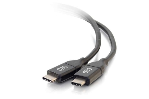 C2G 28827 USB-kabel 0,9 m USB 2.0 USB C Zwart
