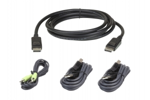 ATEN 3M USB DisplayPort Veilige KVM Kabelpakket