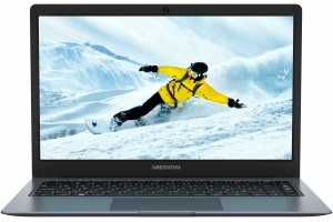 MEDION AKOYA 30035743 laptop Intel® Celeron® N N4120 Netbook 35,6 cm (14") Full HD 4 GB LPDDR4x-SDRAM 128 GB eMMC Wi-Fi 5 (802.11ac) Windows 11 Home in S mode Blauw