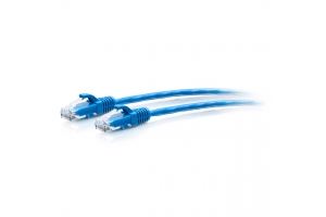 C2G 1.8m Cat6a Snagless Unshielded (UTP) Slim Ethernet Patchkabel - Blauw