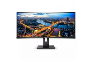 Philips B Line 345B1C/00 computer monitor 86,4 cm (34") 3440 x 1440 Pixels Quad HD LCD Zwart