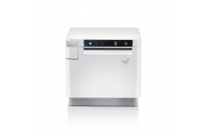 Star Micronics mC-Print3, Thermal, 3in, Cutter, Ethernet (LAN), USB, CloudPRNT, White, EU & UK, PS60C Power Supply included Bedraad en draadloos Direct thermisch POS-printer