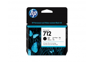 HP 712 80 ml inktcartridge voor DesignJet, zwart