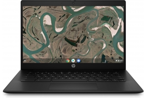 HP Chromebook 14 G7 Intel® Celeron® N5100 35,6 cm (14") Full HD 4 GB LPDDR4x-SDRAM 32 GB eMMC Wi-Fi 6 (802.11ax) ChromeOS Zwart