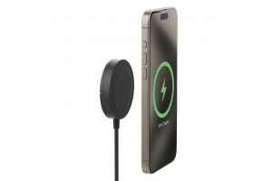 mophie Qi2 Magnetic Charger Smartphone Zwart USB Draadloos opladen Snel opladen Binnen