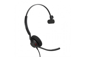 Jabra ENGAGE 40 Headset Bedraad Hoofdband Kantoor/callcenter USB Type-C / USB Type-A Zwart