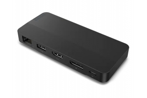 Lenovo 40B90100UK laptop dock & poortreplicator Bedraad USB 3.2 Gen 1 (3.1 Gen 1) Type-C Zwart