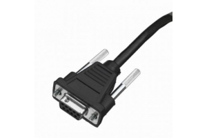 Honeywell 42203758-02E seriële kabel Zwart 2,4 m D-Sub 9-pin Mini DIN 4-pin