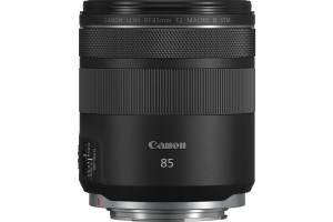 Canon RF 85 mm f2.0 Makro IS STM MILC Macrolens Zwart