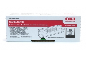 OKI Tonercartridge voor C5600/C5700, Zwart