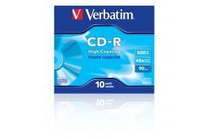 Verbatim CD-R High Capacity 800 MB 10 stuk(s)